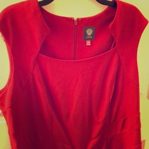 Cute Vince Camuto red dress